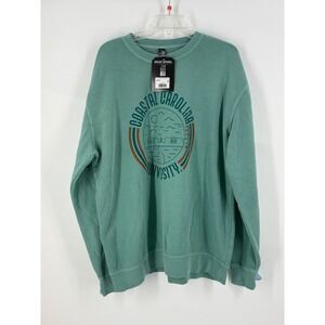UScape Apparel Coastal Carolina University Crewneck Sweatshirt Mens XL Teal